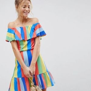 Cute multi color sundress